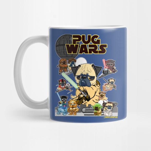 Pug Wars by darklordpug